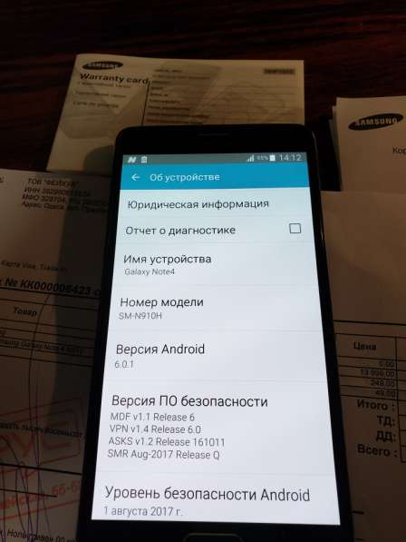 Samsung Galaxy Note 4 N910H Black. Экран: 5,7.• камера:16 Мп в фото 10