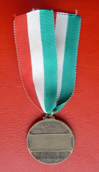 Италия медаль Итальянское туристическое общ-во В знак заслуг в Орле