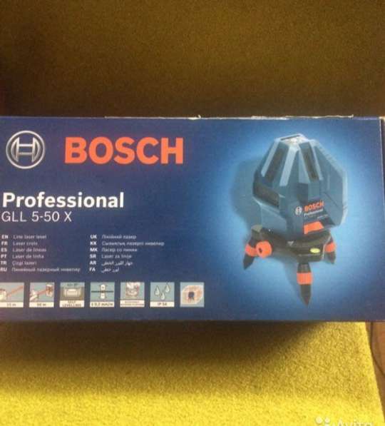 Лазерный уровень Bosch GLL 5-50 X в Брянске фото 4