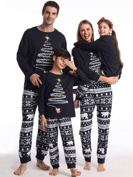 Рождественские пижамы в 