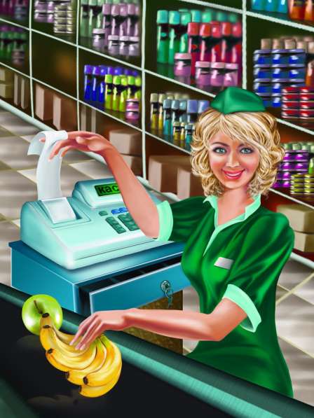 Продавец-кассир в супермаркет в Санкт-Петербурге