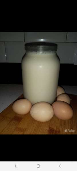 Козье молоко и яйцо