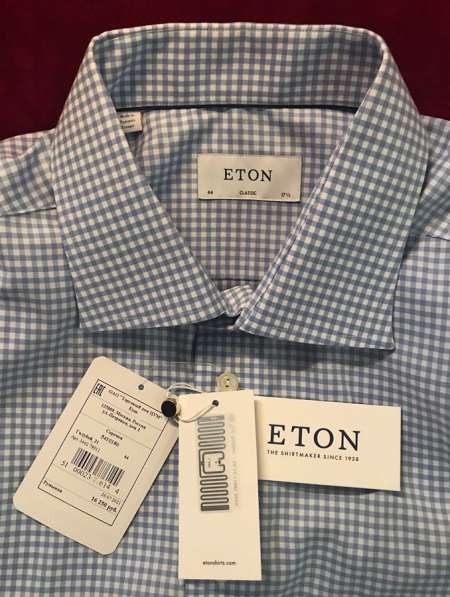 Рубашка ETON оригинал новая