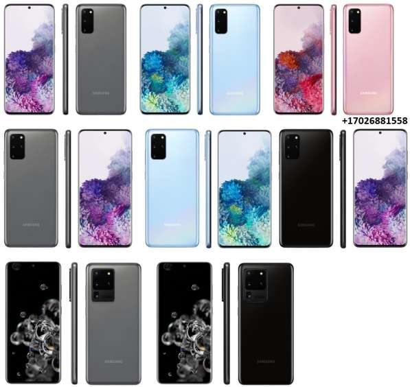 4 НОВЫЙ Samsung Galaxy S20, S20 + и S20 Ultra, 512 ГБ КОСМИЧ