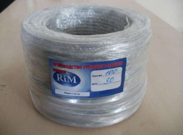 Высокотемпературный нагревательный кабель RiM 60 Вт