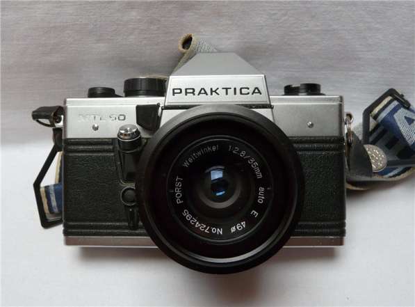 Фотоаппарат PRAKTIKA MTL 50 с объективом PORST 1:2.8/35mm (J790) в Москве фото 8