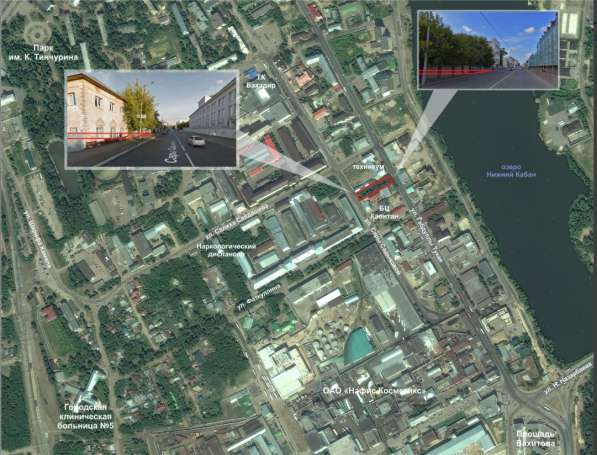 Земельный участок коммерческого назначения 1717 м²