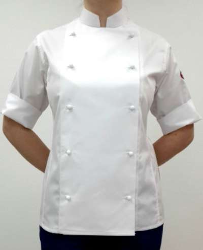 Куртка повара, женская (короткий рукав) 402-00