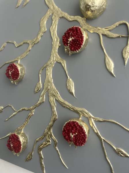 Картина -панно «Гранатовая ветвь» в Москве