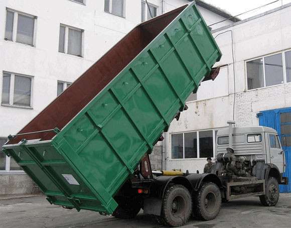 Заказ контейнера 8, 20 и 30 м3 для вывоза мусора