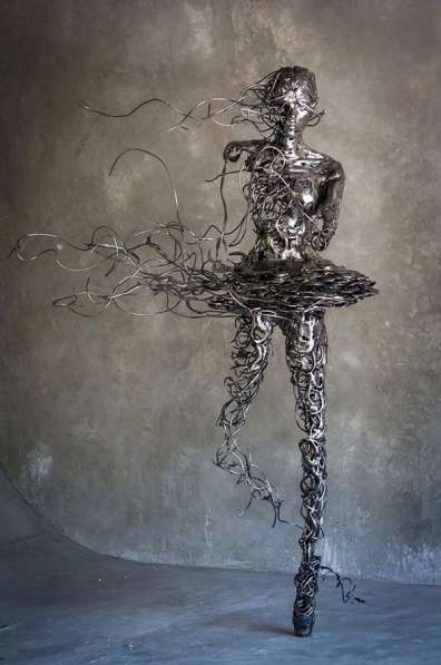 Скульптура креативная"Балерина"