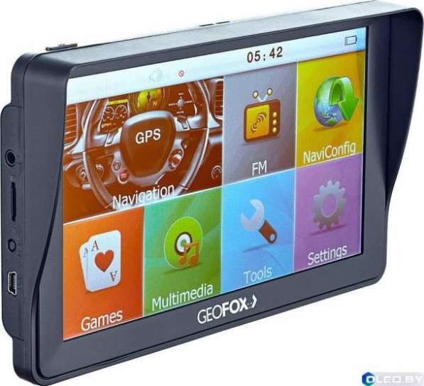 GPS навигатор с видеорегистратором Geofox 743v4