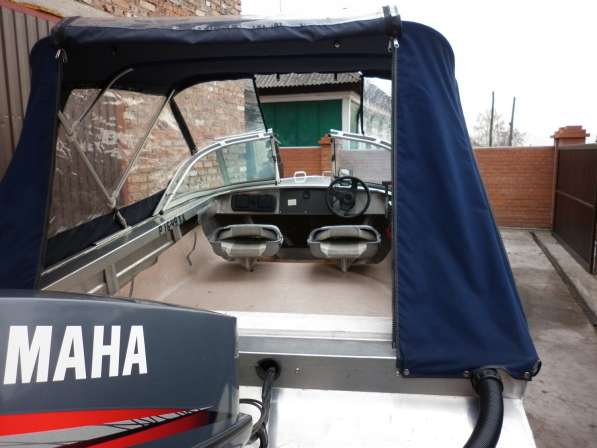 Продается алюминиевая лодка «Квинтрекс-455» с мотором YAMAHA в Черногорске фото 6
