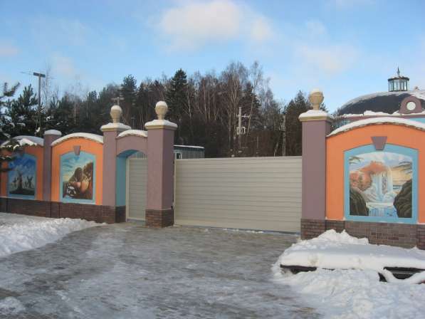Ворота всех видов, рольставни, шлагбаумы в г. Наро-фоминске в Нахабино фото 3