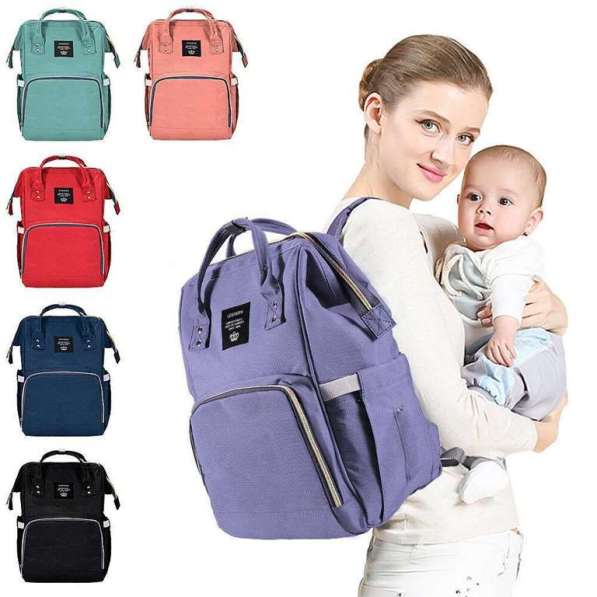 Сумка-рюкзак для мам Baby Mo в фото 3