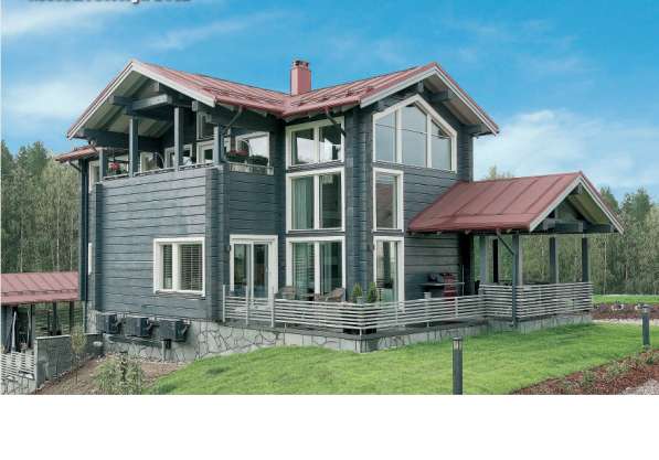Строительство домов из бруса по финской технологии