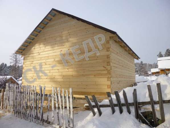 Брусовое строительство: дома, бани, гаражи в Красноярске фото 6
