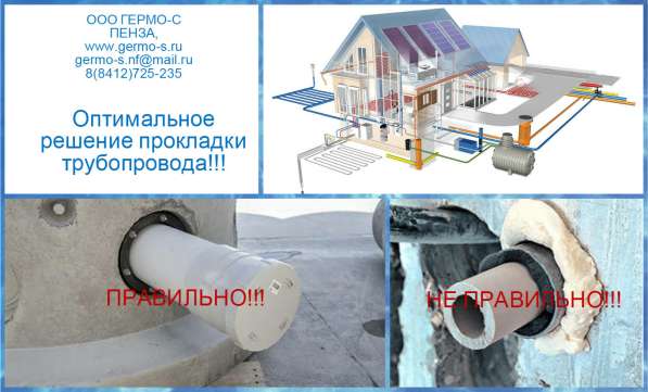 ГЕРМОВВОД (муфта проходная) в Пензе