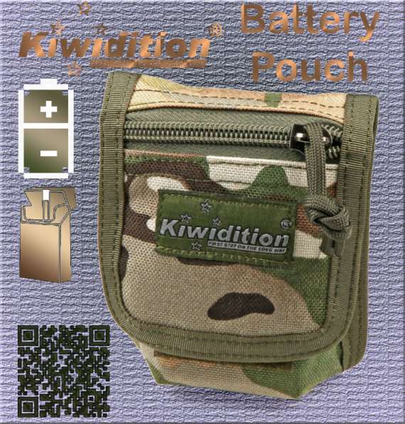 Kiwidition Чехол для запасных батарей Kiwidition Battery Pouch CR123A (комплект) в Москве фото 3