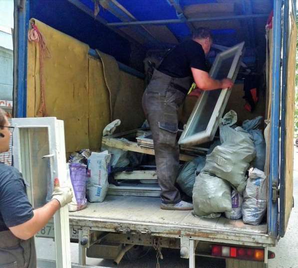 Вывоз старой мебели, техники, строительного мусора в Перми фото 8