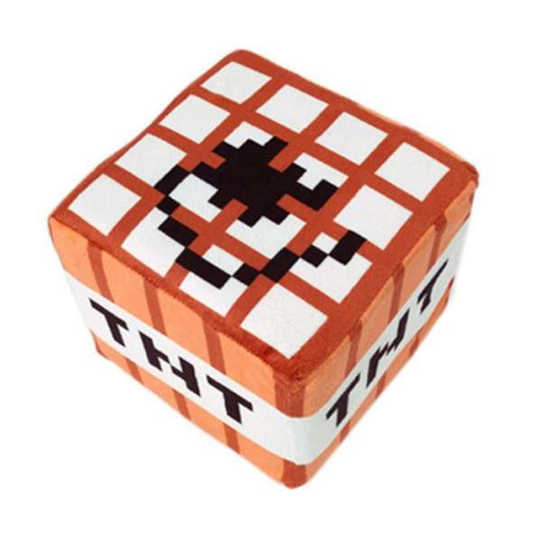 Мягкая игрушка - TNT Block Minecraft (Майнкрафт) в Перми фото 3