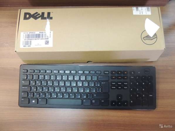 Dell беспроводные клавиатура + мышь в Москве