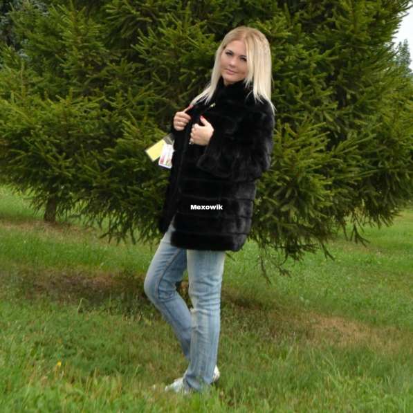 Норковая шуба. Новая в Москве фото 3