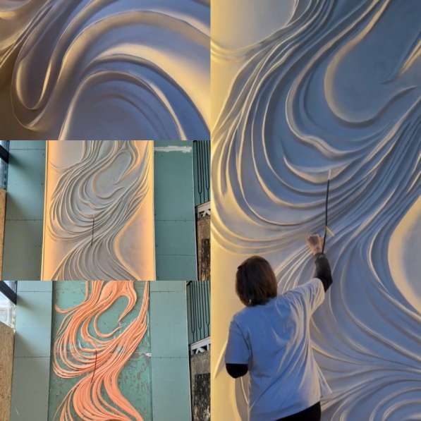 Дизайнерский ремонт. Барельефы. Декоративная штукатурка в Ростове-на-Дону фото 4