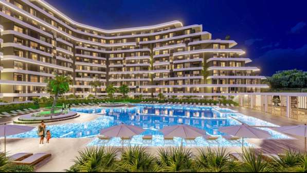 2-к. квартира 50м² Турция, Анталья, Муратпаша в 