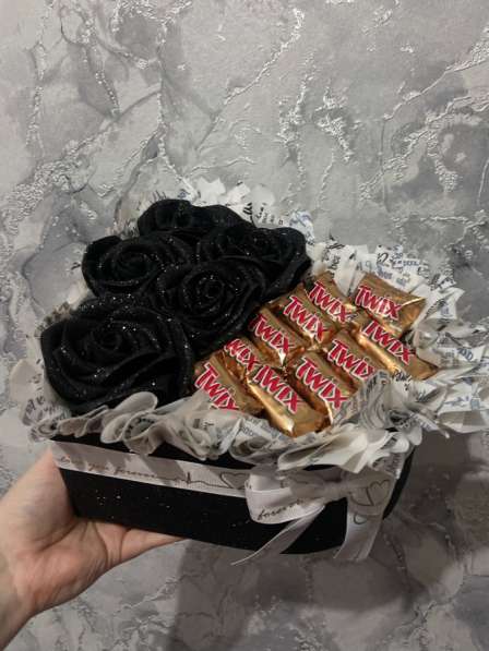 Композиции из атласных лент