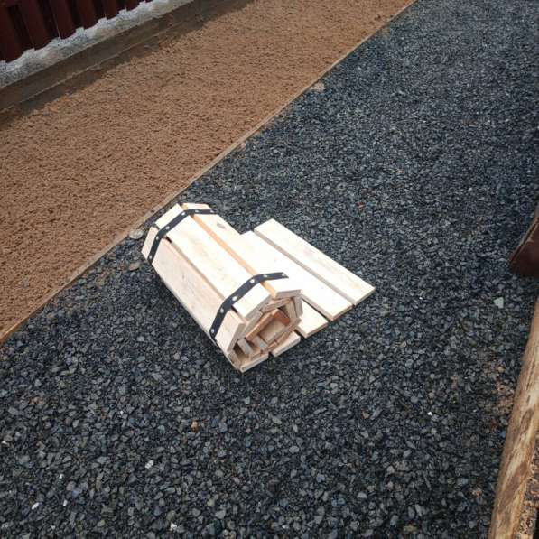 Садовая деревянная дорожка в Кунгуре