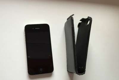 Телефон Apple iPhone 4 Black 16 Гб в Уфе фото 4