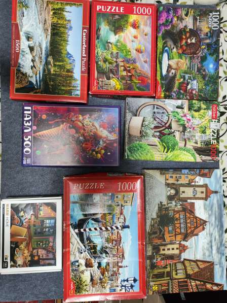 Пазлы разные