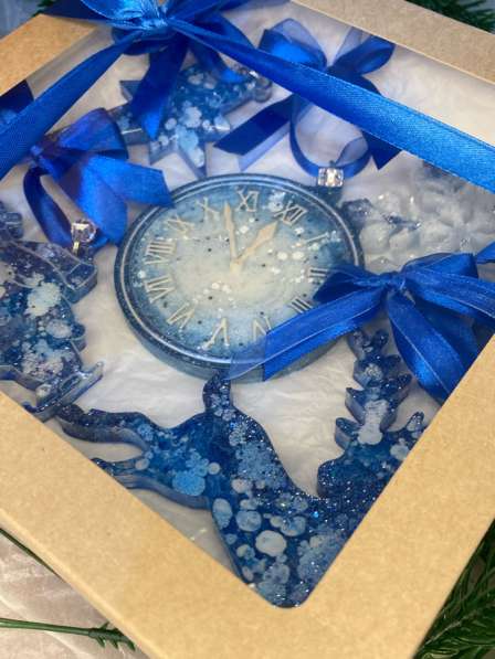 Ёлочные игрушки из эпоксидной смолы в Томске фото 5