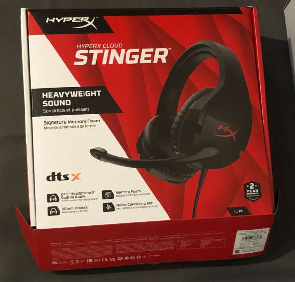 Наушники HyperX Cloud Stinger