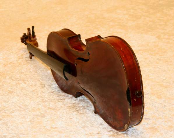 Original Vintage Geige sehr wunderschone rote Viola ! в фото 9