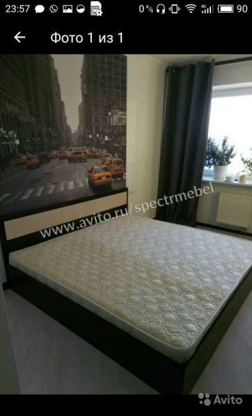 Кровать с матрасом двуспальная в Москве фото 3