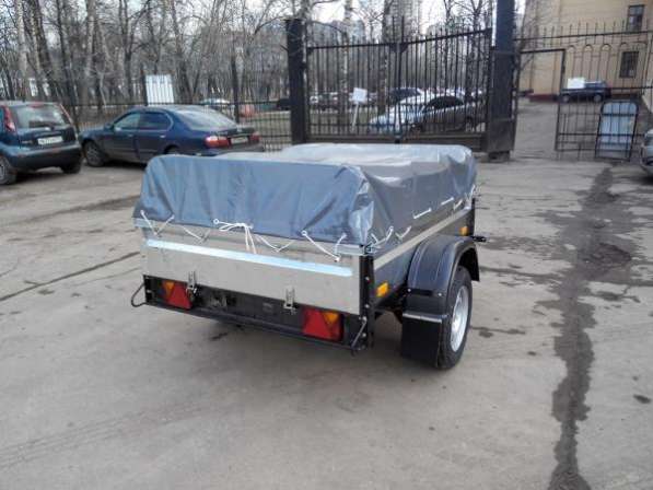 Оцинкованный прицеп для легкового автомобиля 1850х1200 в Москве фото 8