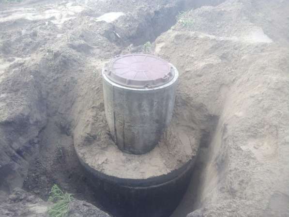 Выгребная яма септик колодец под воду в Томске фото 13