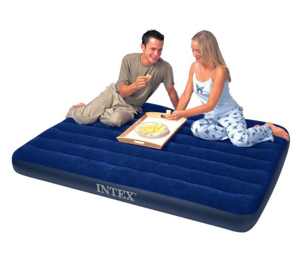 Надувной матрас Intex Classic Downy Bed (68758) синий