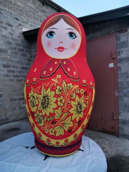 Декорации на Масленицу, Ярмарка, Арка надувные фигуры в Краснодаре фото 4