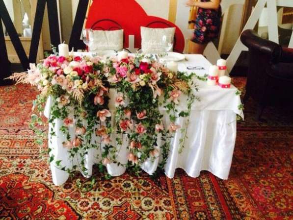 Оформление свадеб, мероприятий цветами, флористика в Москве фото 5