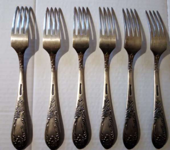 Вилки и ножи, мельхиор СССР в Москве фото 9