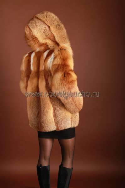 Куртка из меха рыжей лисы арт.: 5733 в Москве фото 4