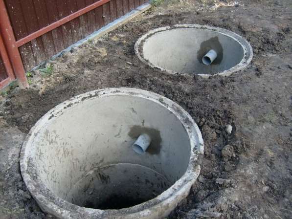Копка колодцев, дренажа и канализации в фото 5