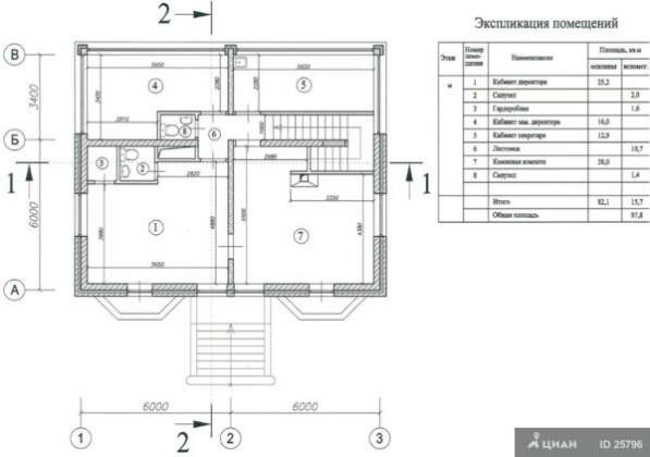 Продажа: здание 425.5 м2 в Москве