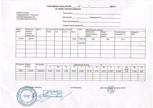 Трубы не ржавеющие в Нижнем Новгороде
