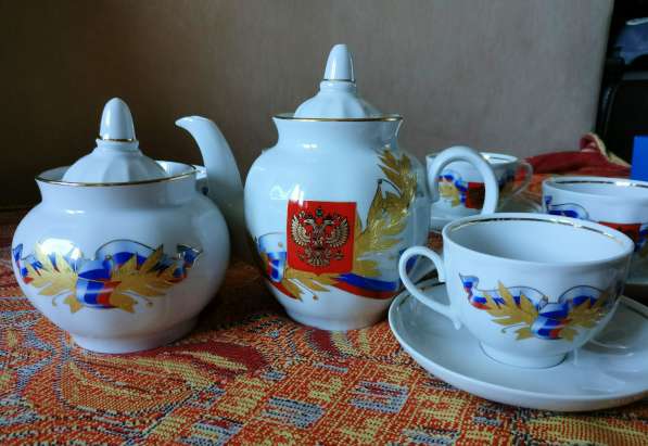 Чайный сервиз с Российской символикой в Москве