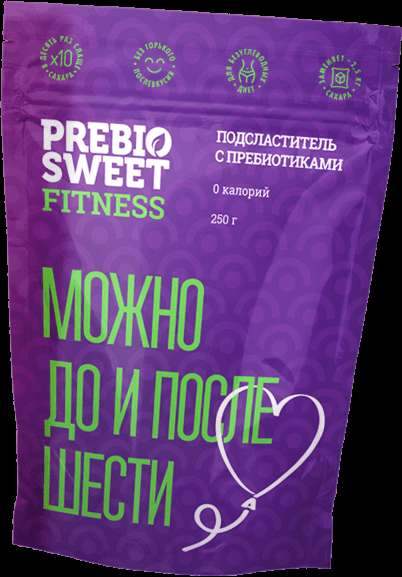 Сахарозаменитель Prebio Sweet в ассортименте 250 гр в Москве фото 3