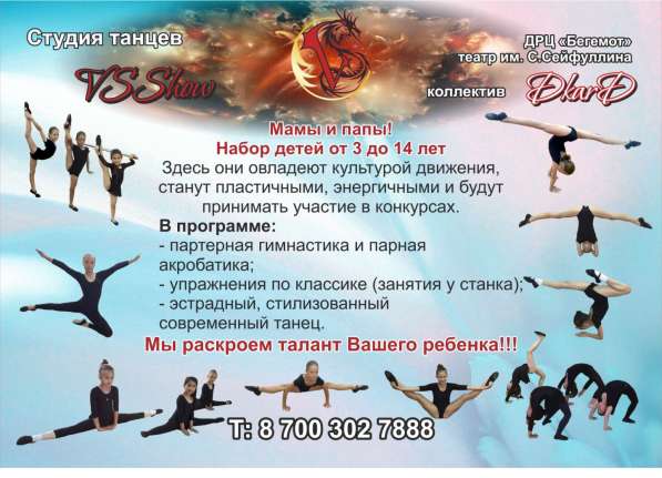 Набор танцевальную студию VSShow Караганда в фото 9